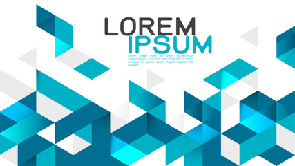Wall Mural - abstract colorful gradient geometric template and modern overlapping on white background. vector ill