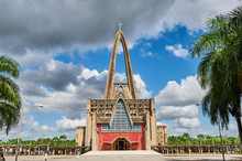 HIGUEY, DOMINICAN REPUBLIC April 4, 2015 Shrine Of Our Lady Of Altagracia Basilica Catedral Nuestra Senora De La Altagracia