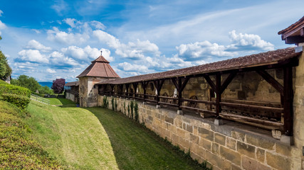 Wall Mural - Altenburg castle fortification in Bamberg