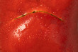 Background. An ugly organic vegetable is a red heart-shaped tomato.