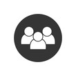 © arabel0305 - User icon with check sign. Profile icon and approved, confirm, done, tick, completed symbol. Vector