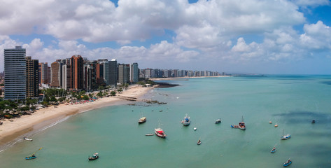 Wall Mural - Vista aérea de Fortaleza, Ceará, Brasil