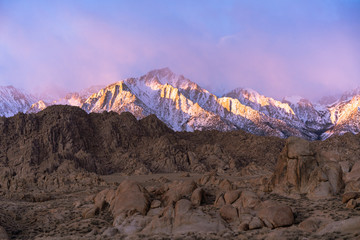 Canvas Print - Alabama Hills California 