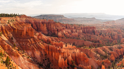 Poster - Winter Morning at Bryce Canyon Utah inside Bryce Canyon National Park.