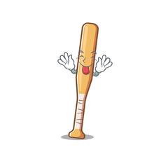 Poster - Cartoon baseball bat with the tongue out character