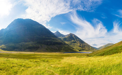 Wall Mural - Summer in Scotland highlands, United Kingdom