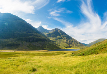 Wall Mural - Summer in Scotland highlands, United Kingdom