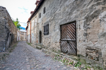 Wall Mural - Tallinn decorated doors