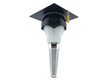 Dental implant with mortarboard