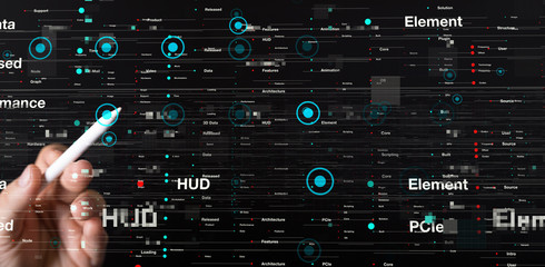 Touch screen technology. Future modern touch screen technology