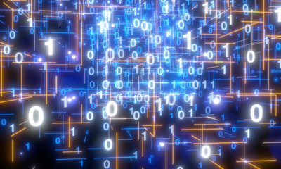software, web development, programming concept. abstract programming