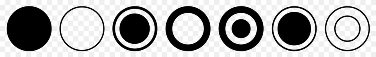 label circle black | circles | logo sticker | emblem round | icon | transparent variations