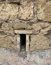 Small Window In An Old Stone Wall