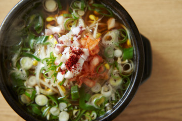 Sticker - Korean bean sprout and octopus soup 