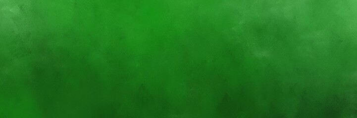 Wall Mural - forest green, sea green and very dark green colored vintage abstract painted background with space for text or image. can be used as header or banner