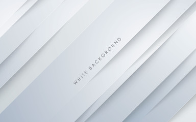 Wall Mural - abstract light silver background vector. modern diagonal white background.