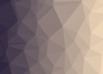 Wall Mural - gray Color Abstract trianglify Generative Art background illustration