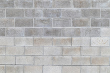 Cinderblock Wall Texture Closeup Background