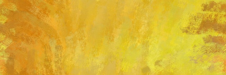 Poster - abstract seamless pattern brush painted design with golden rod, dark golden rod and pastel orange color. can be used as wallpaper, texture or fabric fashion printing