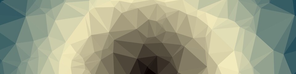 Blue Color Abstract trianglify Generative Art background illustration