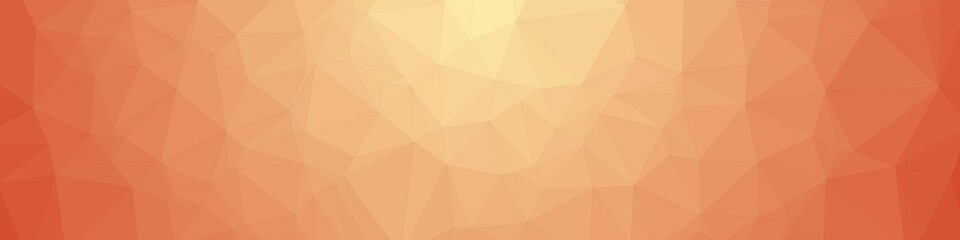 Orange Color Abstract trianglify Generative Art background illustration