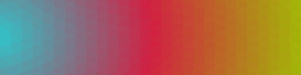 Rainbow Color Abstract trianglify Generative Art background illustration