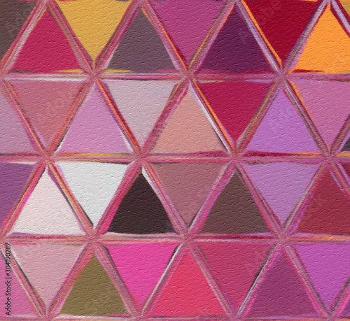 Colorful oil painting abstract art texture with brush strokes. Vintage Style ...