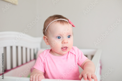 8 month old baby girl