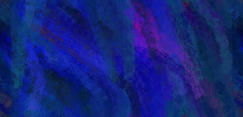 Poster - abstract seamless pattern brush painted design with midnight blue, medium blue and dark blue color. can be used as wallpaper, texture or fabric fashion printing