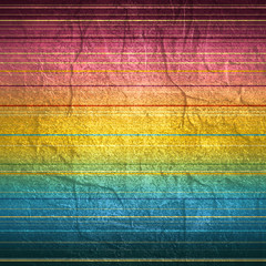 Sticker - Geometry abstract background with stripes. Various horizontal lines. Gradient paint. Grunge texture