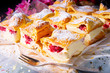 Karpatka - a delicious Polish pudding cake