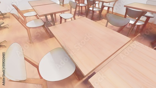カフェ風 壁白 人無し イラスト47 Stock Illustration Adobe Stock カフェ風 壁白 人無し イラスト47 Stock Illustration Adobe Stock