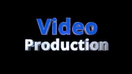 Wall Mural - video production concept film media