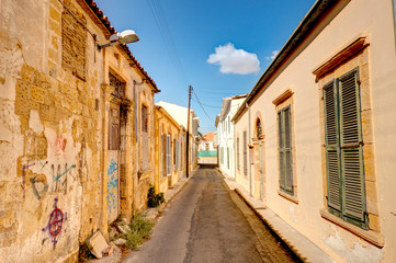 Sticker - Historical center of South Nicosia, Cyprus