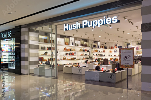 Hush Puppies store at Imago Mall. Hush 