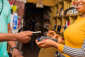 payment of goods using credit card