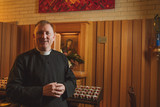 Fototapeta Tęcza - Catholic Priest In Church - Instituted Acolyte