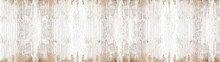 Old White Painted Exfoliate Rustic Bright Light Wooden Texture - Wood Background Banner Panorama Long Shabby