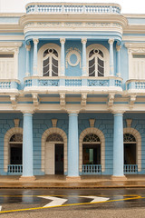 Wall Mural - colonial style facade II , cienfuegos - cuba