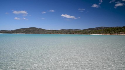 Sticker - Whitehaven Beach on a beautiful sunny day, Australia