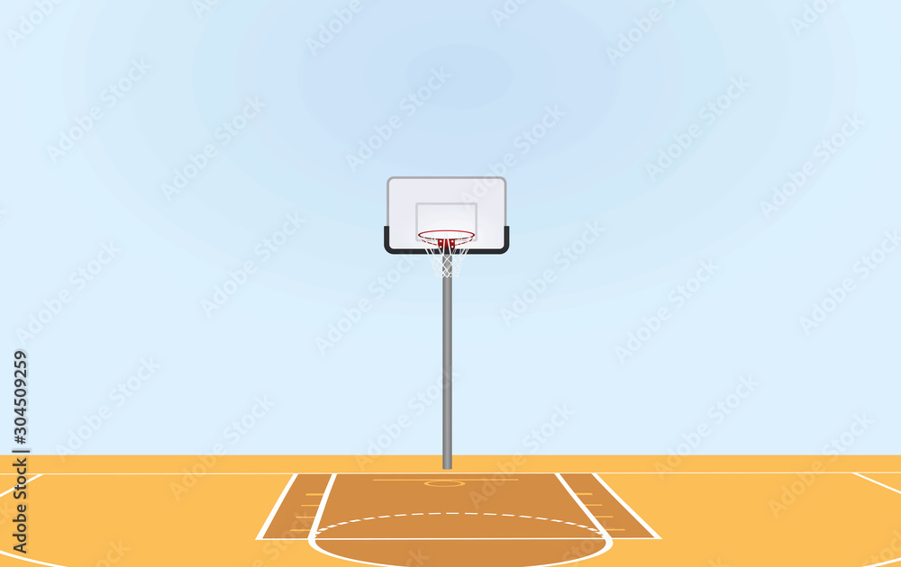 How To Draw Court How To Draw Basketball Court
