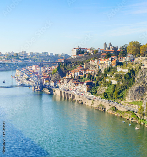 Douro river Old Town Porto