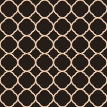 Moroccan Quatrefoil Pattern With Background