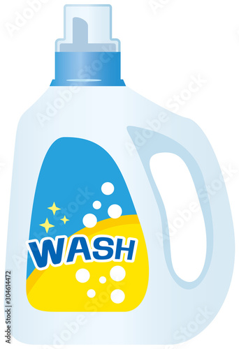 洗濯用洗剤 液体 のイメージイラスト Stock Vector Adobe Stock