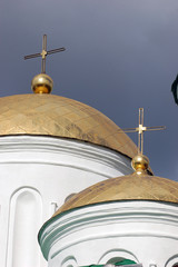 Wall Mural - Russian orthodox cathedral in historical Russian town of Chernigov, Ukraine. XII century