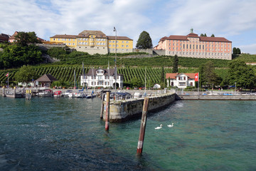 Wall Mural - Hafen in Meersburg am Bodensee