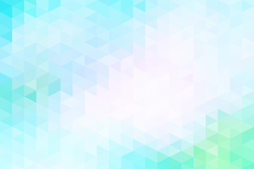 Blue geometric abstract background