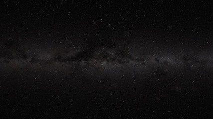 Wall Mural - 4k seamless flight to star galaxy