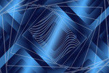 Fototapeta Do przedpokoju - abstract, blue, technology, light, design, digital, space, wallpaper, computer, concept, fractal, internet, backdrop, black, pattern, business, web, wave, global, communication, science, network