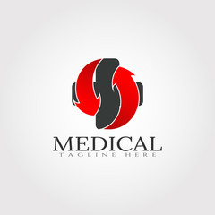 Canvas Print - Medical logo design